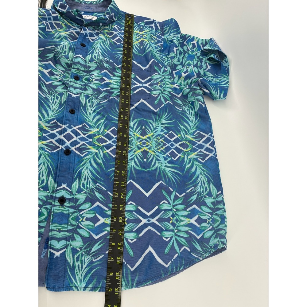 Lot of 2 Tommy Bahama Mens XXL Shirt Lot Coconut Point Silk Green Blue Tropical - Picture 10 of 12